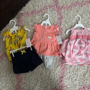 Brand new baby girl outfits